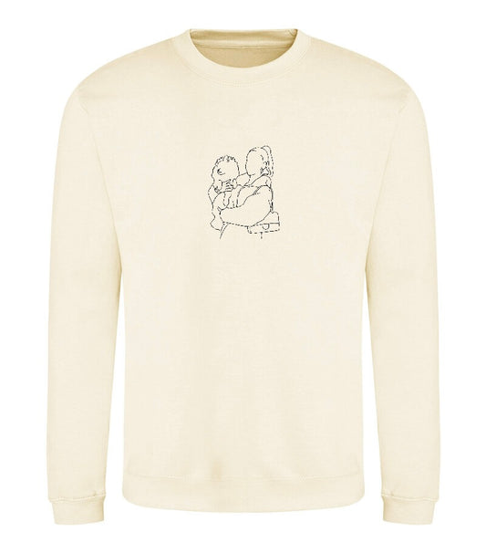 Sweatshirt Motiv 13x18cm ONE-LINE