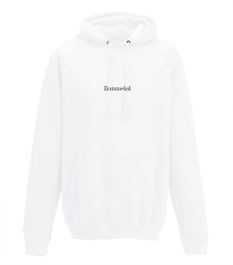 Hoodie Textmotiv 10x10cm