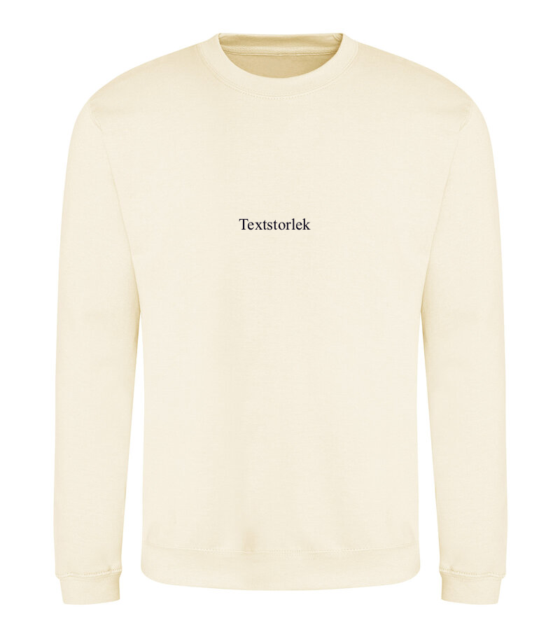 Sweatshirt Textmotiv 10x10cm