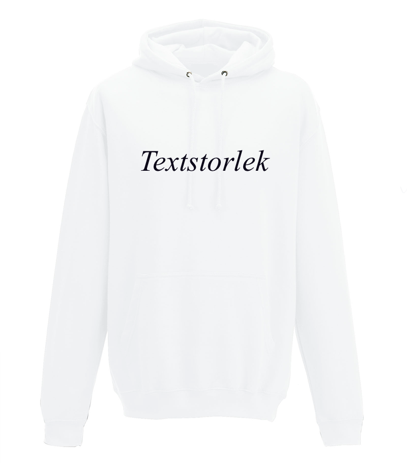 Hoodie Textmotiv 20x30cm