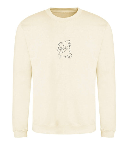 Sweatshirt Motif 10x10cm ONE-LINE